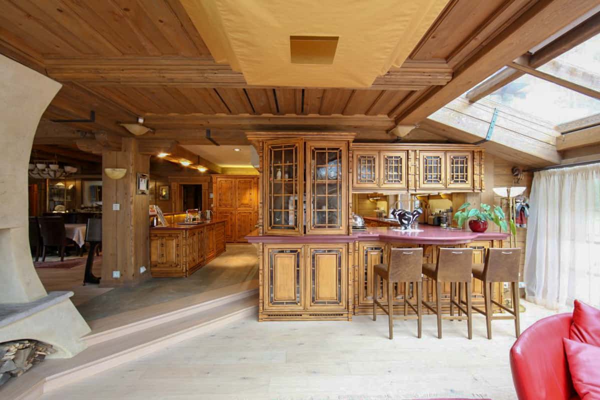 Luxury rustic kitchen